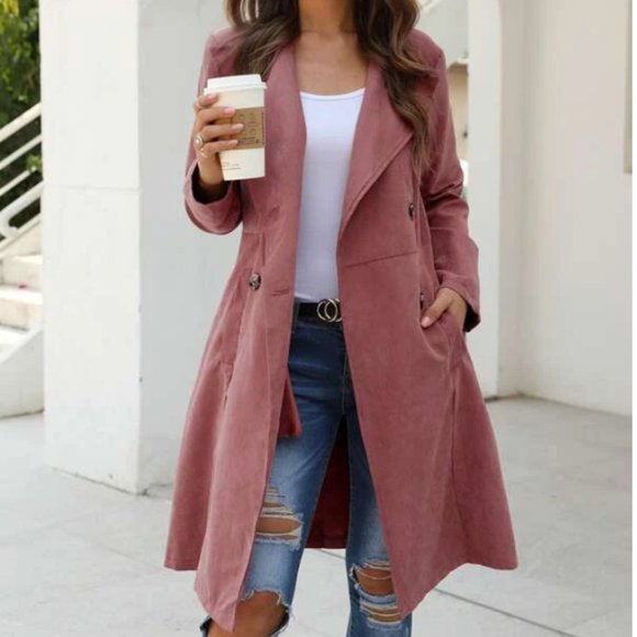 Jackets & Blazers - ❌❌❌SOLD❌❌❌Double Button Pocket Side Pea Coat